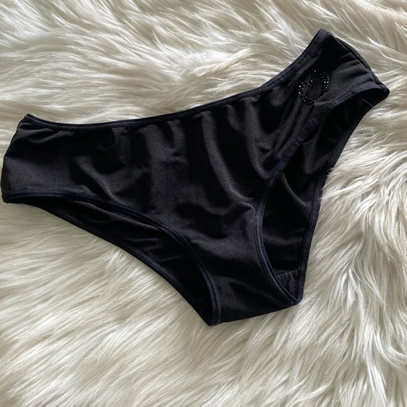 Victoria’s Secret Y2K vintage second skin black hip hugger panties - Picture 1 of 7